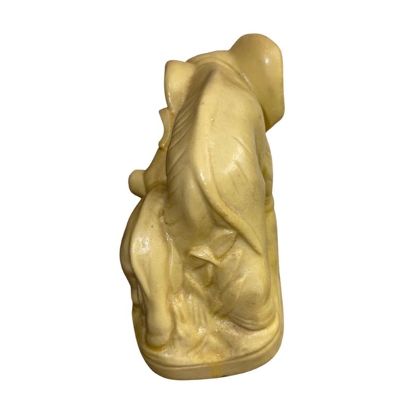 Vintage Hand Carved Elephants : MCM : Home Decor: Retro Art Sculpture - Picture 4 of 8